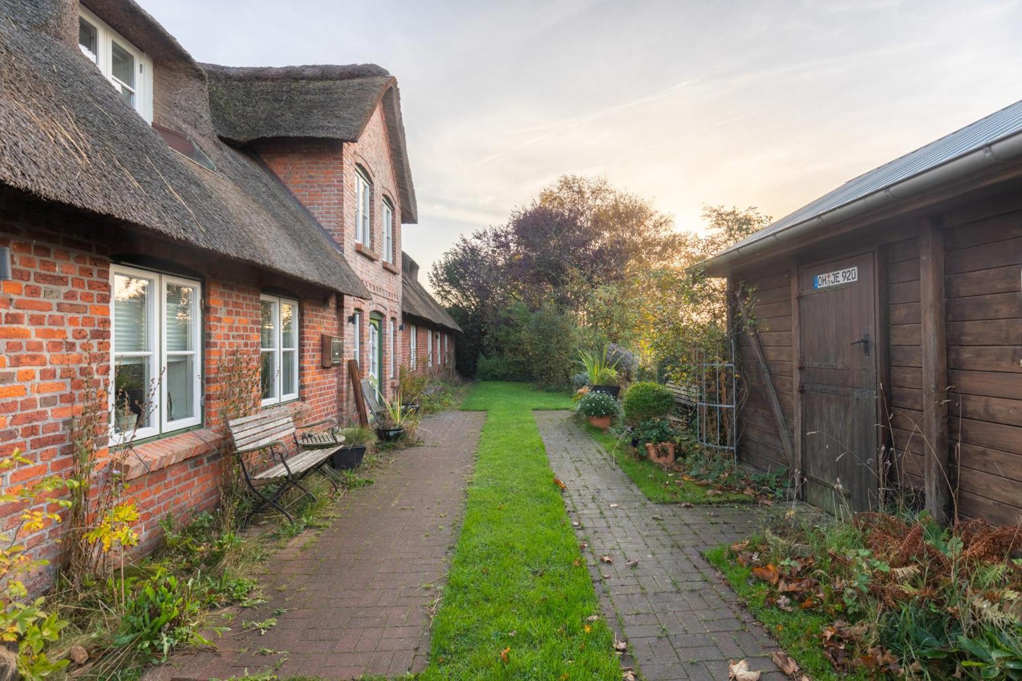Ferienwohnung Ferientraum Eiderstedt Witzwort Exterior foto
